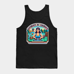 Women in Games - Retro Gaming Diva Classic Console Tank Top